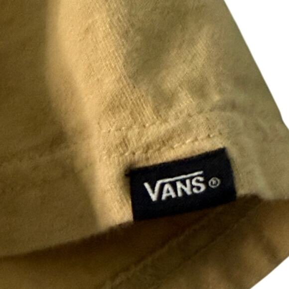 Vans T-Shirt Men’s Small Tan Classic Fit - Picture 4 of 6